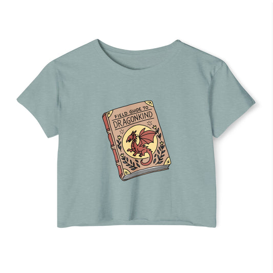 Field Guide to Dragonkind Crop Top